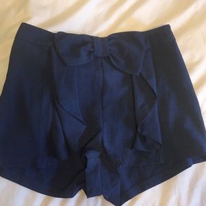 Navy blue shorts